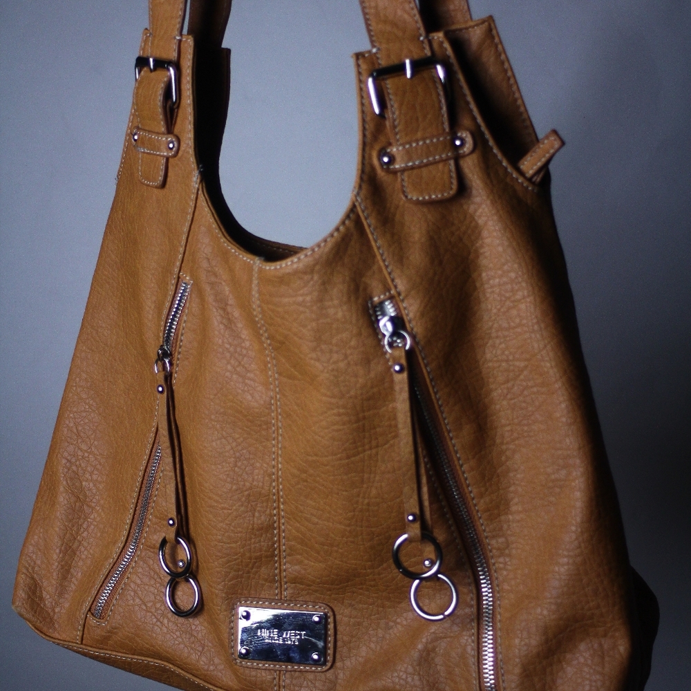 Nine West genuine leather hand bag